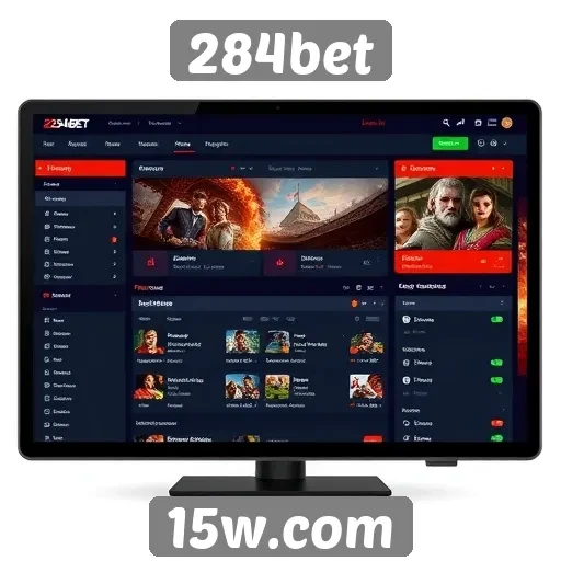 Interface e experiência do usuário no 284bet